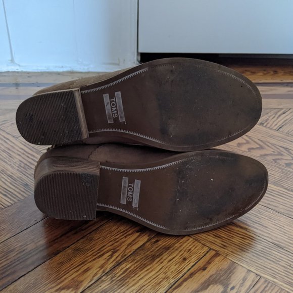 Toms Leila Bootie in Suede - Picture 3 of 4